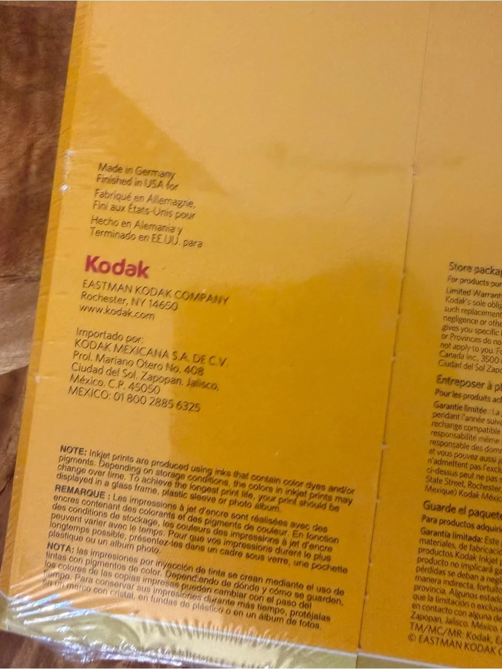 Kodak brand new